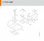 Stihl ACP 600 Tiller Accessory Spare Parts